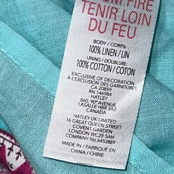 NWT Hatley Linen Portia Sheath Dress Womens Sz S - Picture 10 of 11